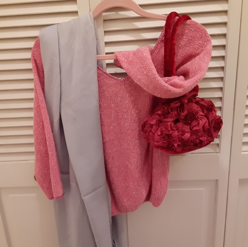 French Connection raw silk lace up back top